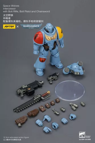 Warhammer 40,000 Action Figure Space Wolves Intercessor 12 cm