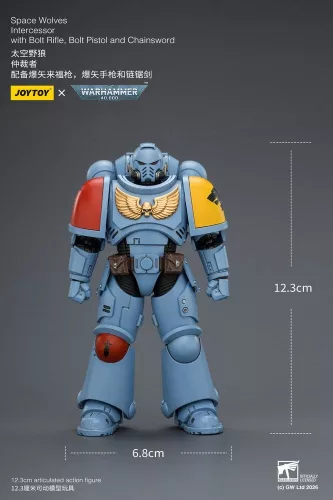Warhammer 40,000 Action Figure Space Wolves Intercessor 12 cm