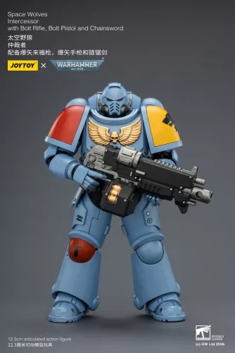 Warhammer 40,000 Action Figure Space Wolves Intercessor 12 cm