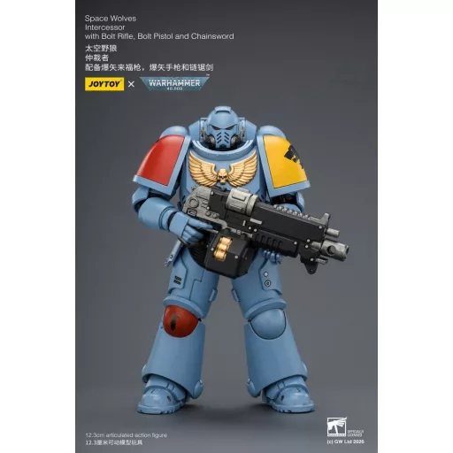 Warhammer 40,000 Action Figure Space Wolves Intercessor 12 cm