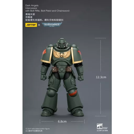 Warhammer 40,000 Action Figure Dark Angels Intercessor 12 cm