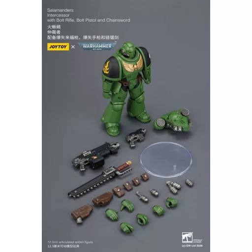 Warhammer 40,000 Action Figure Salamanders Intercessor 12 cm