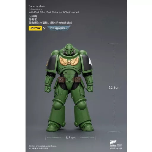 Warhammer 40,000 Action Figure Salamanders Intercessor 12 cm