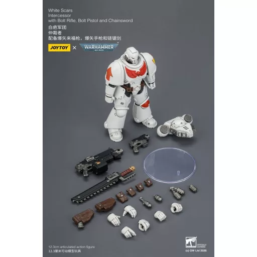 Warhammer 40,000 Action Figure White Scars Intercessor 12 cm