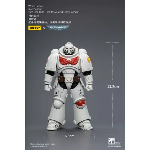 Warhammer 40,000 Action Figure White Scars Intercessor 12 cm