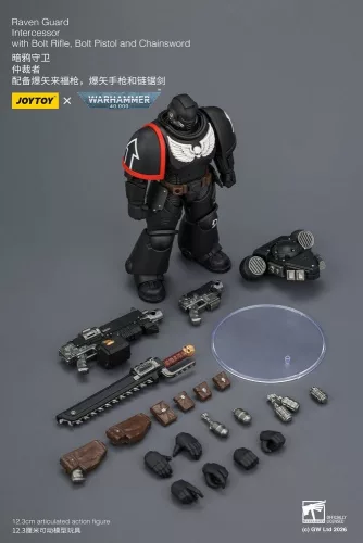 Warhammer 40,000 Action Figure Raven Guard Intercessor 12 cm