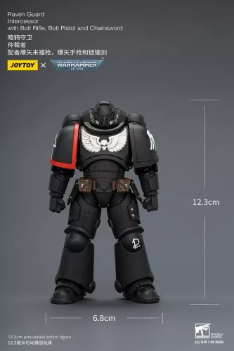 Warhammer 40,000 Action Figure Raven Guard Intercessor 12 cm