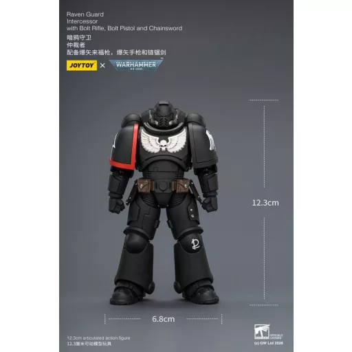 Warhammer 40,000 Action Figure Raven Guard Intercessor 12 cm