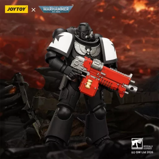 Warhammer 40,000 Action Figure Black Templars Intercessor 12 cm