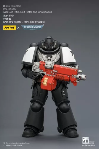 Warhammer 40,000 Action Figure Black Templars Intercessor 12 cm