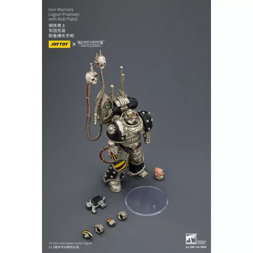 Warhammer The Horus Heresy Action Figure Iron Warriors Legion Praevian 12 cm