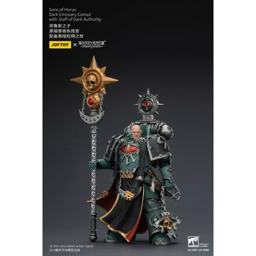 Warhammer The Horus Heresy Action Figure Sons of Horus Dark Emissary Consul 12 cm