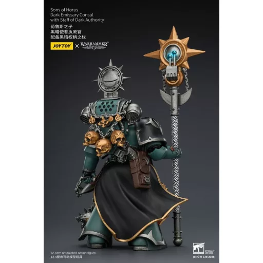 Warhammer The Horus Heresy Action Figure Sons of Horus Dark Emissary Consul 12 cm