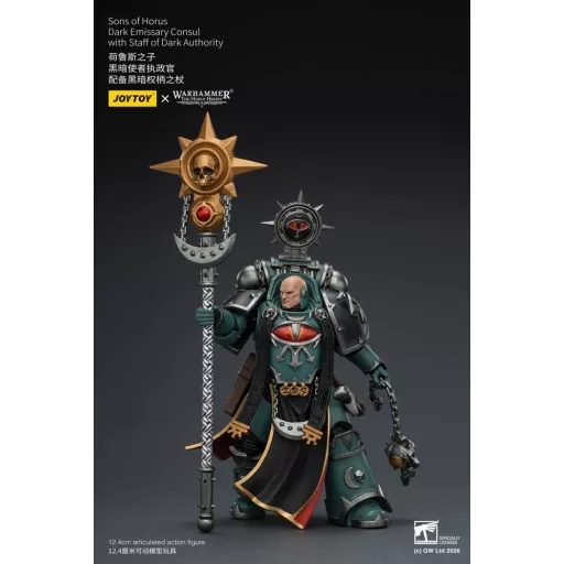 Warhammer The Horus Heresy Action Figure Sons of Horus Dark Emissary Consul 12 cm