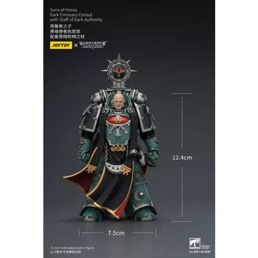 Warhammer The Horus Heresy Action Figure Sons of Horus Dark Emissary Consul 12 cm