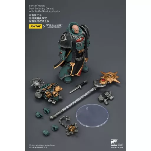 Warhammer The Horus Heresy Action Figure Sons of Horus Dark Emissary Consul 12 cm