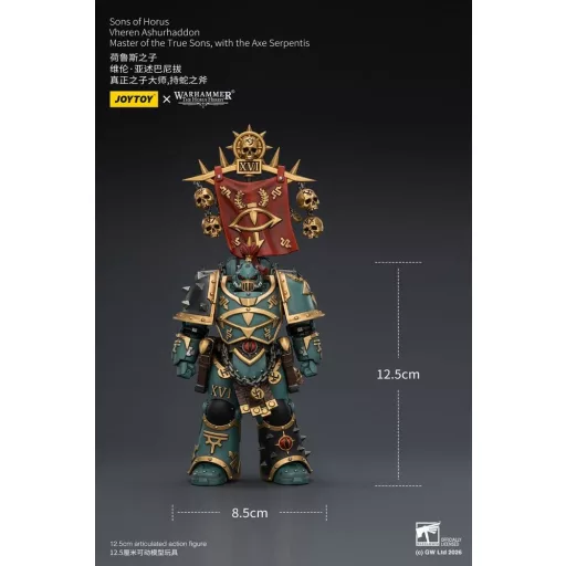Warhammer The Horus Heresy Action Figure Sons of Horus Vheren Ashurhaddon Master of the True Sons 13 cm