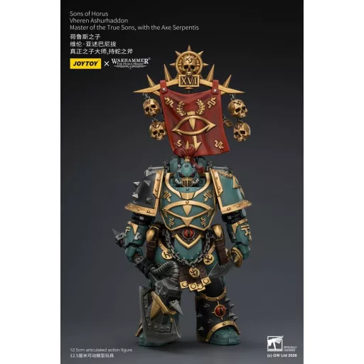 Warhammer The Horus Heresy Action Figure Sons of Horus Vheren Ashurhaddon Master of the True Sons 13 cm