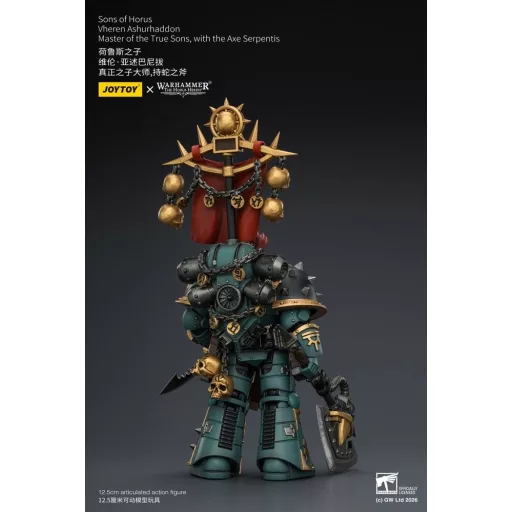 Warhammer The Horus Heresy Action Figure Sons of Horus Vheren Ashurhaddon Master of the True Sons 13 cm
