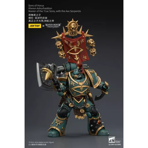 Warhammer The Horus Heresy Action Figure Sons of Horus Vheren Ashurhaddon Master of the True Sons 13 cm