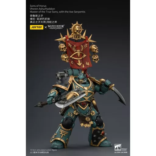Warhammer The Horus Heresy Action Figure Sons of Horus Vheren Ashurhaddon Master of the True Sons 13 cm
