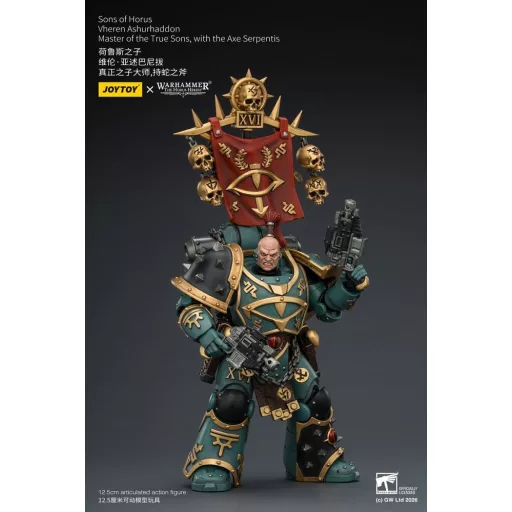 Warhammer The Horus Heresy Action Figure Sons of Horus Vheren Ashurhaddon Master of the True Sons 13 cm