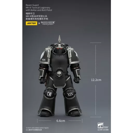 Warhammer 40,000 Action Figure Raven Guard MK III Tactical Legionary 12 cm