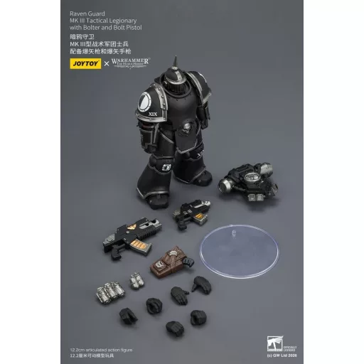Warhammer 40,000 Action Figure Raven Guard MK III Tactical Legionary 12 cm