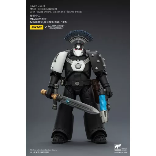 Warhammer 40,000 Action Figure Raven Guard MkVI Tactical Sergeant 12 cm