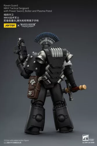 Warhammer 40,000 Action Figure Raven Guard MkVI Tactical Sergeant 12 cm