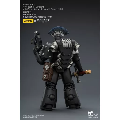 Warhammer 40,000 Action Figure Raven Guard MkVI Tactical Sergeant 12 cm