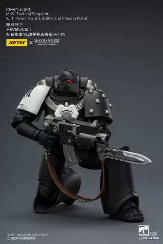 Warhammer 40,000 Action Figure Raven Guard MkVI Tactical Sergeant 12 cm