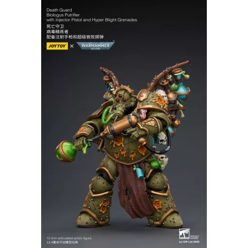 Warhammer 40,000 Action Figure Death Guard Biologus Putrifier 12 cm