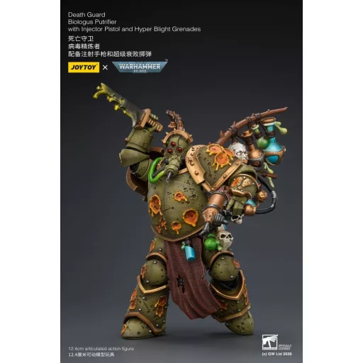 Warhammer 40,000 Action Figure Death Guard Biologus Putrifier 12 cm