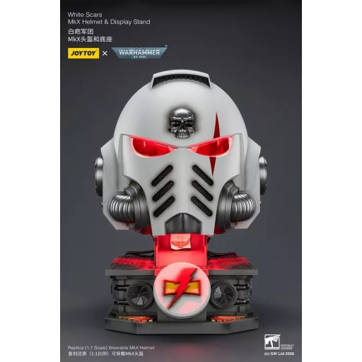 Warhammer 40,000 Helmet with Display Stand White Scars MkX 44 cm