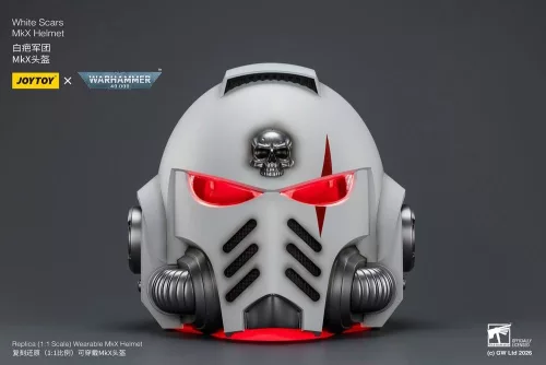 Warhammer 40,000 Helmet White Scars MkX 30 cm