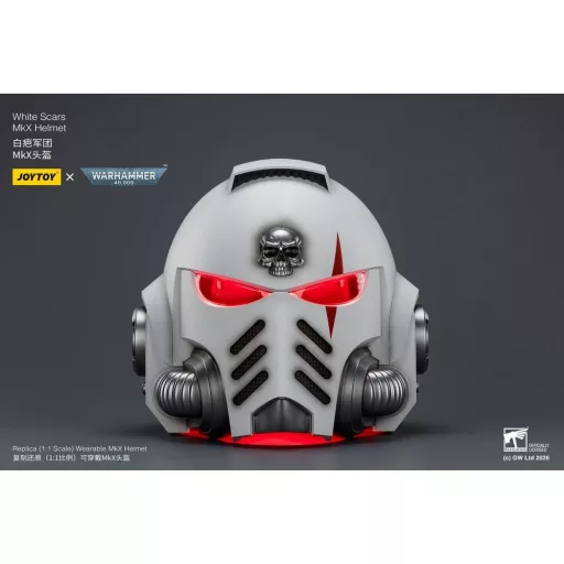 Warhammer 40,000 Helmet White Scars MkX 30 cm