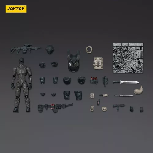 Dark Source Action Figure Steel Ride Corps Assaulter Echo 8 cm