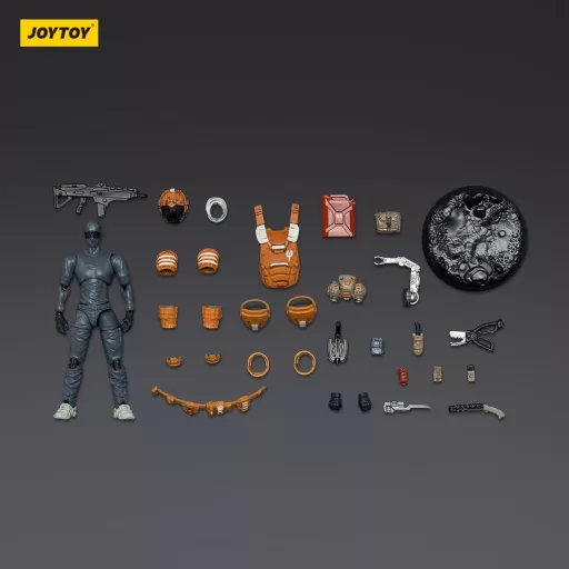 Dark Source Action Figure Steel Ride Corps Engineer Chris 8 cm