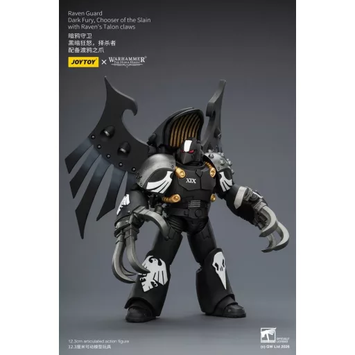 Warhammer 40,000 Action Figure Raven Guard Dark Fury, Chooser of the Slain 12 cm