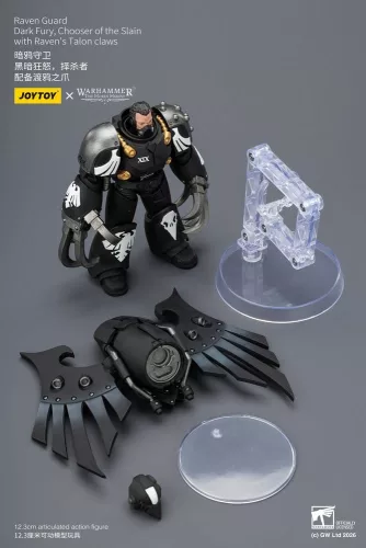 Warhammer 40,000 Action Figure Raven Guard Dark Fury, Chooser of the Slain 12 cm