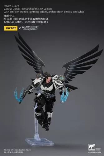 Warhammer 40,000 Action Figure Raven Guard Corvus Corax, Primarch of the XIX Legion 18 cm