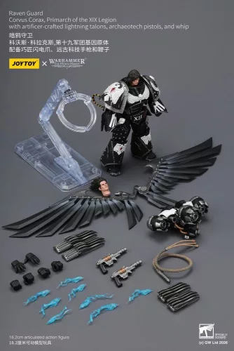 Warhammer 40,000 Action Figure Raven Guard Corvus Corax, Primarch of the XIX Legion 18 cm