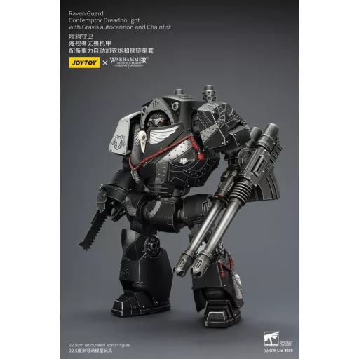 Warhammer 40,000 Action Figure Raven Guard Contemptor Dreadnought 23 cm