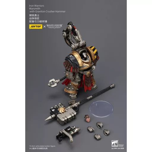 Warhammer The Horus Heresy Action Figure Iron Warriors Warsmith 14 cm