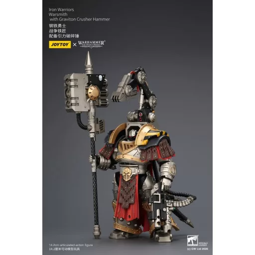 Warhammer The Horus Heresy Action Figure Iron Warriors Warsmith 14 cm