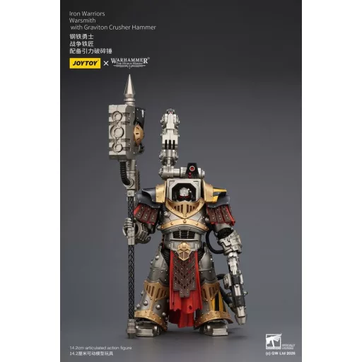 Warhammer The Horus Heresy Action Figure Iron Warriors Warsmith 14 cm
