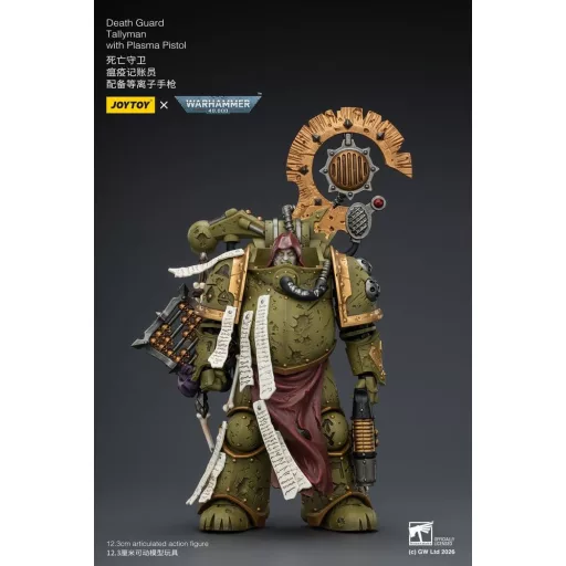 Warhammer 40,000 Action Figure Death Guard Tallyman 12 cm
