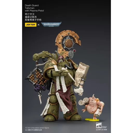 Warhammer 40,000 Action Figure Death Guard Tallyman 12 cm