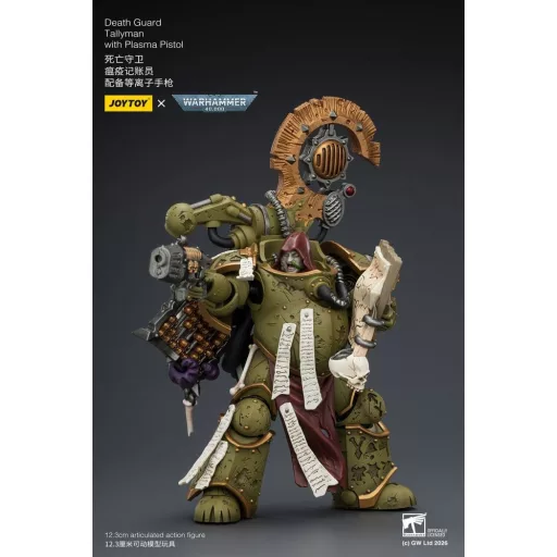 Warhammer 40,000 Action Figure Death Guard Tallyman 12 cm